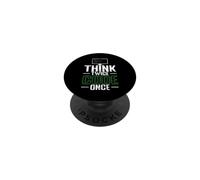 Piensa Dos Veces código una Vez PopSockets PopGrip Adhesivo