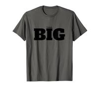 Piensa en Grande - Camisetas Divertidas de Tendencia humorística Camiseta