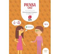 Piensa [infinito]. Metodología Singapur. 6 Primaria. Paquete de 4 libros