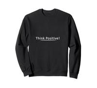 Piensa Positiva Pensamiento Estética Traje Minimalista Sudadera