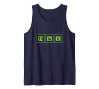 Piense Elementos Explorar la Tabla Periódica Camiseta sin Mangas