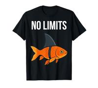 Piense en Big Goldfish con Aleta de tiburón, motivación Camiseta