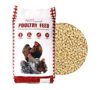 Pienso de Recría para Gallinas Ponedoras y Ornamentales | Poultry Feed Saco 5 kg | Fórmula Exclusiva: Levadura de Cerveza, Proteínas y Grasas Saludables para un Óptimo Crecimiento