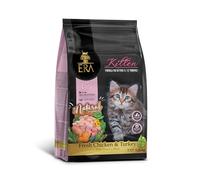Pienso ERA Grain Free | Pollo y Pavo para Gatos Cachorro | Alto en Proteínas y Vitaminas | Sin Cereales | 1,25 kg
