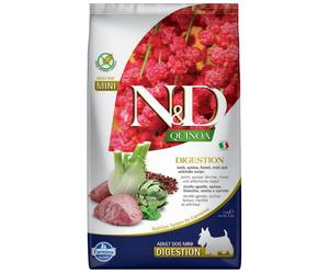 Pienso Farmina ND Quinoa Digestion Cordero Mini 2,5 Kg - Razas Pequeñas