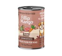 Pienso FIllip Mango para perros de buey, kiwi y zanahoria 400gr