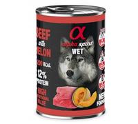 Pienso Húmedo Perro Ternera y Melón 6x400gr Apha Spirit