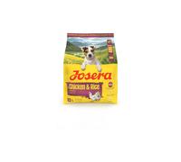 JOSERA Mini Adult Huhn & Reis (1x 900 g) | Premium Trockenfutter für ausgewachsene Hunde Kleiner Rassen | mit Biotin für Haut & Fell | Kleine Kroketten | extraverträglich | gluternfrei | 5er Pack