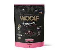Pienso Natural Perro - Pienso Perro Semihúmedo - Dog Treats Saludables - Alimento Perros Adultos Y Senior - 85% Pescado - Sabor Salmón - Textura Suave - Alta Palatabilidad - 1kg - Woolf