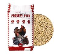 Pienso para Gallinas Ponedoras y Ornamentales | Alimento con Fórmula Exclusiva | Poultry Feed Saco 25 kg | Rico en Proteínas y Grasas Saludables para un Plumaje Vistoso | con Levadura de Cerveza
