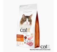 Catit Recipes - Pienso para gato adulto - Aves - Cantidad: 400 g