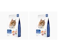 Pienso para Gatos Adulto Catit Recipes -Receta de Aves con Pescado de mar, 400 g (Paquete de 2)
