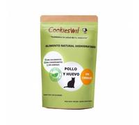 Pienso para gatos sin cereales Cookieswil huevo y pollo