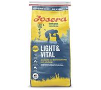 Josera Light & Vital (5 x 900 g) | Alimento único dietético para perros adultos para reducir el sobrepeso | Alimento seco Super Premium para perros | 5 piezas