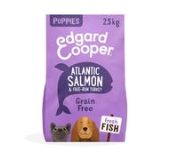 2.5 kg Edgard & Cooper Puppy Salmón y Pavo pienso parra perros