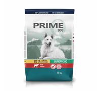 Pienso seco para perros PUPIL Prime, rico en ternera con verduras, 10 kg