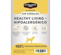Pienso Veterinario Vida Saludable - Hipoalergénico para Perros | Todas Las etapas de la Vida | Alta digestibilidad, antioxidantes Naturales y péptidos bioactivos | Sin Cereales | 1,5 kg