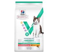Pienso VetEssentials Neutered Cat Young Adult + Weight con Pollo - Pienso Seco Multibeneficio para Gatos Esterilizados - 3 kg