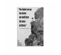 Pier Giorgio Frassati Catholic Youth Poster, Unframed Canvas Wall Art, Gift for Confirmation, Retreat, Teen Room(Unframed,12x18inch(30x45cm))