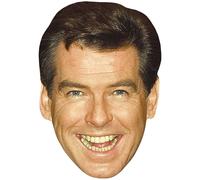Pierce Brosnan (Laugh) Big Head. Máscara más grande que la vida.