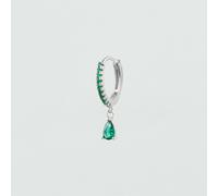 Piercing Criolla Radiosa - Verde - Talla Única - Plata de ley 925/1000 - Circonita - Agatha Paris