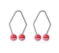 Piercing de labios de moda, adorno exquisito para labios, delicadas perlas, ejercitador muscular para mujeres, entrenador ajustable, talla única, como se describe, como se describe