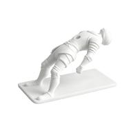 Piercing Knight - Soporte para bolígrafo, construcción resistente y estable, 11 x 5 x 9 cm, soporte para bolígrafo de caballero impreso en 3D, organizador de escritorio creativo, gestión inteligente