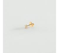 Piercing Mini Mix & Match - Dorado - Talla Única - Plata 925/1000 con baño de oro 750/1000 - Circonita - Agatha Paris