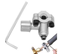 Piercing Valve For Refrigerator - Zinc Alloy Universal Leakproof Service Valve | BPV31 Heavy Duty Refrigerant Charging Valves Kit | HVAC Repair Tool For Freezer Cooling System
