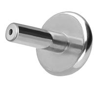 PIERCINGLINE Piercing de titanio con push fit, sin accesorio, para oreja, conch, tragus, labio, nariz, medusa, color y tamaño a elegir, 6 mm x 1,2 mm, titanio (grado 23)