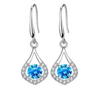 Piercings Kits Herramientas Kits Drop Earrings Shiny Moissanite Hook Earrings Moissanite Earrings For Women Woman Mother Her Limpiador Hilo Taladro Kits, talla única, Cobre, Sin piedra preciosa