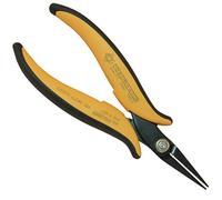 Piergi Acomi PN2007 - Alicates planos ranurados, ancho de mordaza 3 mm, longitud 32 mm, perfecto para zonas de difícil acceso de 3,0 mm de grosor