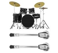 Pierna de batería de bombo sustvita, pierna de tambor ajustable con soporte fijo anti -oxidatio para instrumentos de percusión resistente