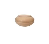 Pierna de madera enrollada para muebles WY01008 Bola de madera de haya de 5,2 cm