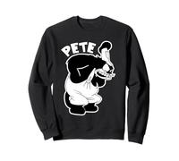 Pierna Pete Vintage De Dibujos Animados Sudadera