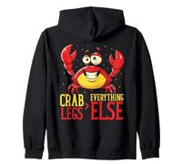 Piernas de Cangrejo > Todo lo demás Divertido Amante de los mariscos Comer Cangrejo Sudadera con Capucha