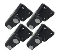 Piernas de muebles de metal, conjunto de 4 pies de soporte de muebles en forma de C gruesos, patas de hierro de servicio pesado de reemplazo de bricolaje, para el armario de gabinete sofá sofá otomana