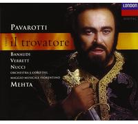 Piero De Palma Verdi - Il trovatore / Pavarotti, Banaudi, (CD) (Importación USA)