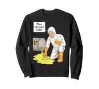 Pierogi 5 Second Rule Vintage Retro Radioactive Lab Nerd Sudadera