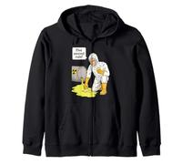 Pierogi 5 Second Rule Vintage Retro Radioactive Lab Nerd Sudadera con Capucha