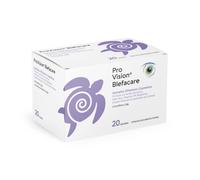 PIERPAOLI ProVision Blefacare - Toallitas de ojos para adultos y niños: adecuadas para la higiene diaria para ojos secos y cansados con acción limpiadora y desmaquillante - 1 paquete de 20 unidades