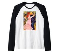 Pierre-Auguste Renoir Dance at Bougival Camiseta Manga Raglan