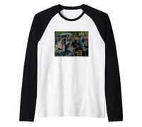 Pierre-Auguste Renoir Dance at Le Moulin de la Galette Camiseta Manga Raglan