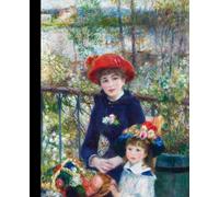 Pierre Auguste Renoir: notebook 120 pags 7,5 x 9,25, Journal for Math and Science, Students, Work, Office, Quad Ruled