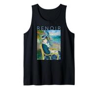 Pierre-Auguste Renoir - por la Orilla del mar Camiseta sin Mangas