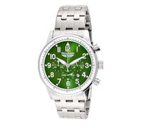 Pierre Bonnet Cronógrafo para hombre 40 mm - 7261 - Movimiento Miyota OS20, esfera 3 contadores, cristal mineral, resistente al agua 5 ATM - Reloj elegante - Asistenza Milano, Verde, Clásico