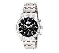 Pierre Bonnet Cronógrafo para hombre 40 mm - 7261 - Movimiento Miyota OS20, esfera 3 contadores, cristal mineral, resistente al agua 5 ATM - Reloj elegante - Asistenza Milano, Negro , Clásico