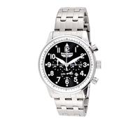 Pierre Bonnet Cronógrafo para hombre 40 mm - 7261 - Movimiento Miyota OS20, esfera 3 contadores, cristal mineral, resistente al agua 5 ATM - Reloj elegante - Asistenza Milano, Negro , Clásico