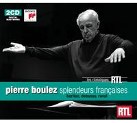 Splendeurs De La Musique Francaise (CD) Pierre Boulez-Coffrets Rtl Classiques