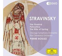 Pierre Boulez - El Pájaro De Fuego, Fuegos Artificiales, Petrushka, La Consagración De La Primavera